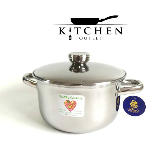 Panci Bima Prima Saucepot 22 Cm Stainless Steel