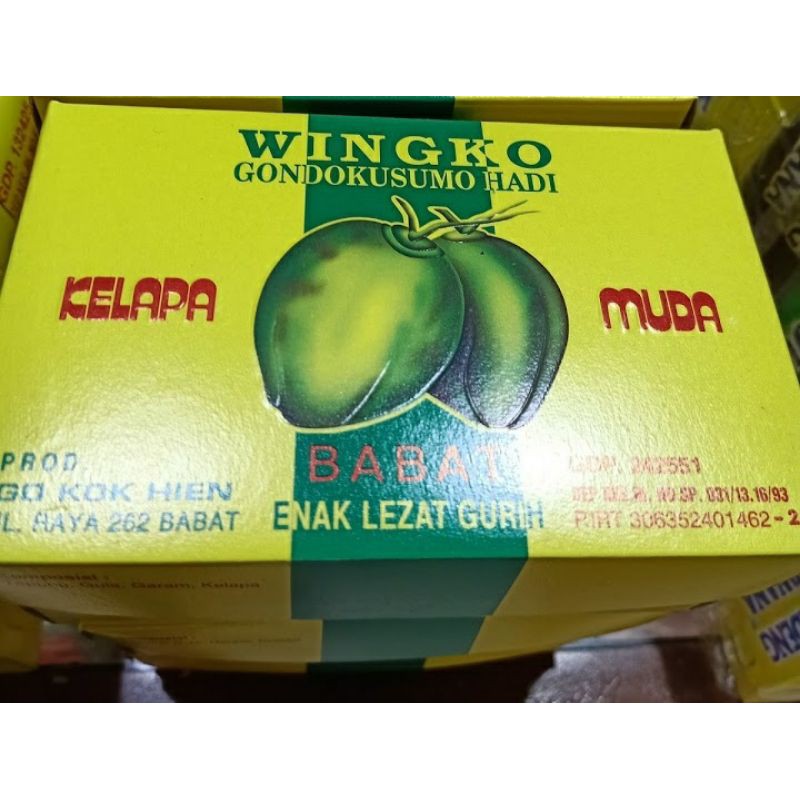 

Wingko Kelapa Muda