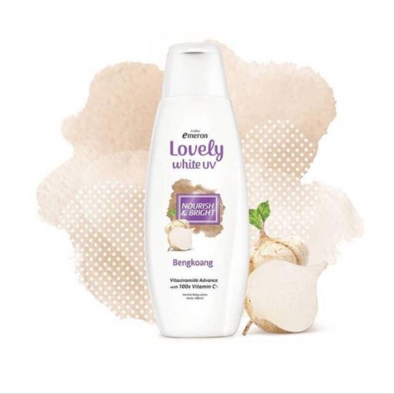 EMERON LOVELY WHITE UV Hand Body Lotion