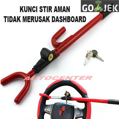 Kunci Stir Setir Mobil Model Cagak / Safety Lock Car