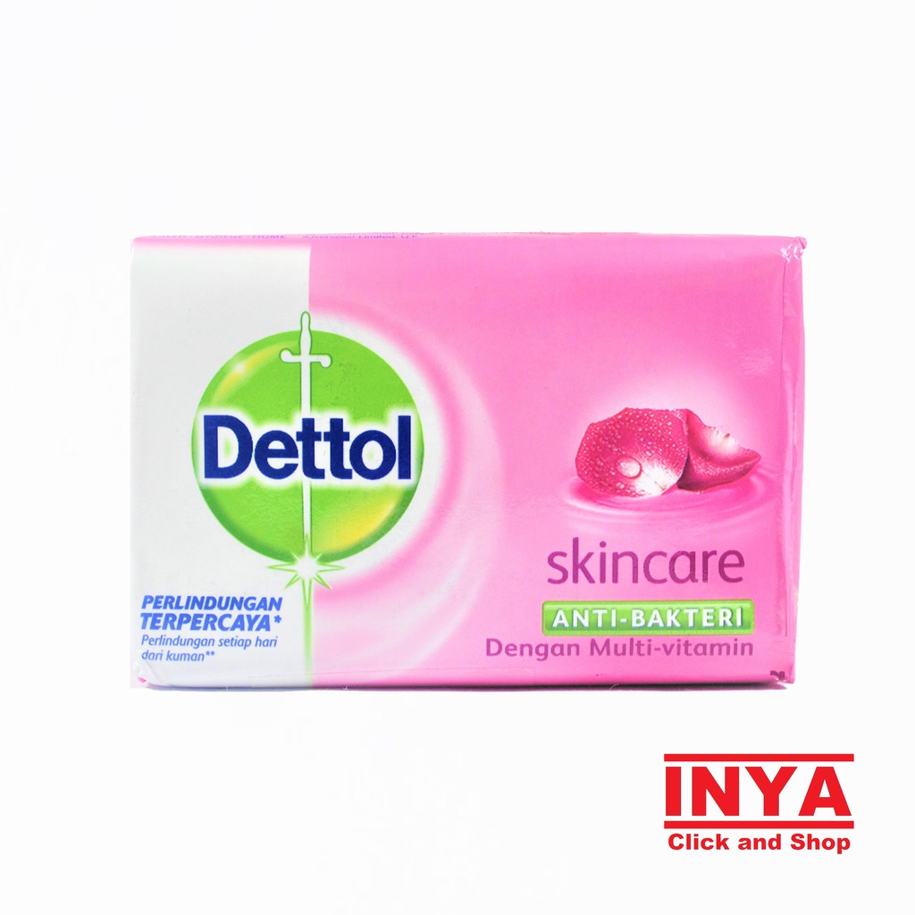DETTOL SKINCARE ANTI BAKTERI SOAP 105gr - Sabun Batang