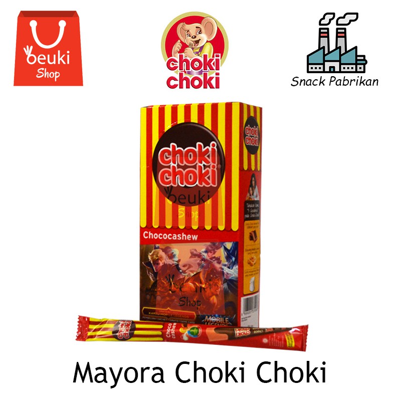 

Mayora Choki Choki Pasta Coklat Nostalgia - 20pcs x 10gr