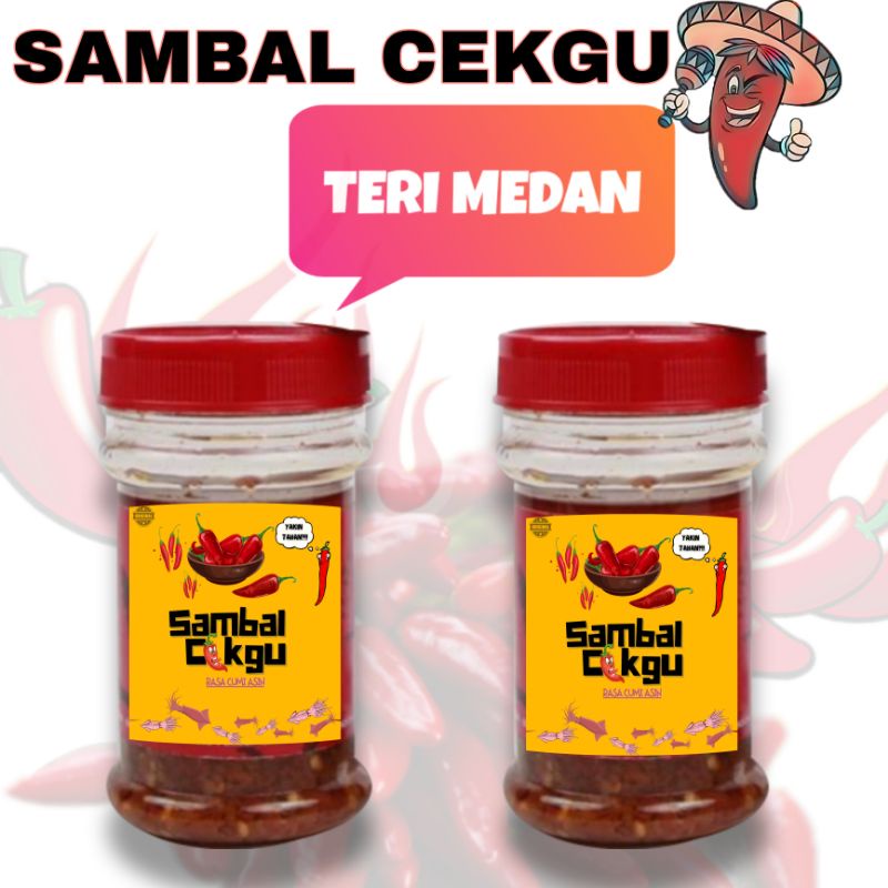 

SAMBAL CEKGU TERI MEDAN ASLI HOT -HALAL- SAMBAL TERI MEDAN PEDAS