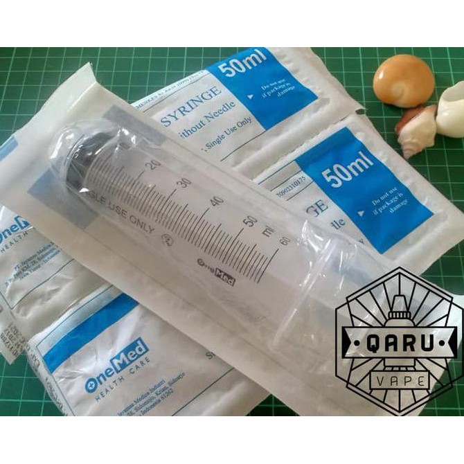 

Syringe / Suntikan / Spuit 50ml Without Needle / Tanpa Jarum TERBATAS