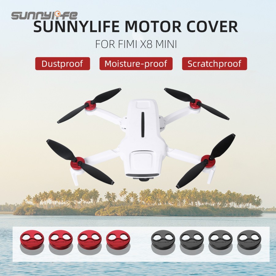 Sunnylife Motor Protective Cover Alloy Motor Caps for FIMI X8 MINI