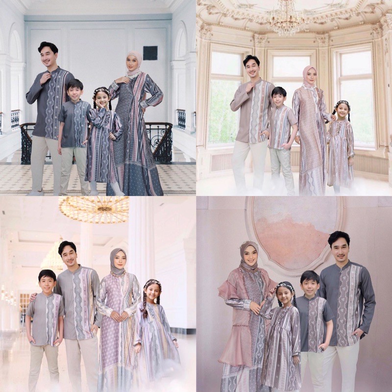 (BUKAN PO) EDELWEIS DRESS EDELWEIS KOKO BY VANILLA HIJAB