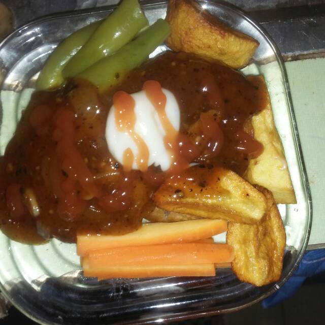 

Steak baso bakar