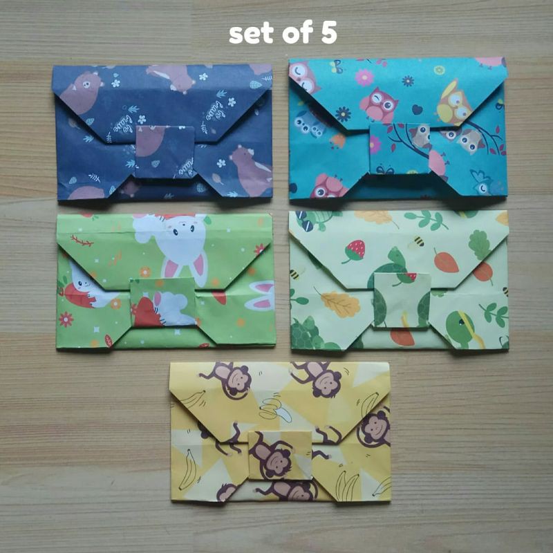 

Amplop Cantik Motif Lucu. Hand Made Dari Kertas Washi Paper