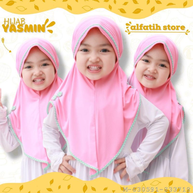 HIJAB ANAK JILBAB YASMIN ARINI JERSEY VYLI-162Variasi