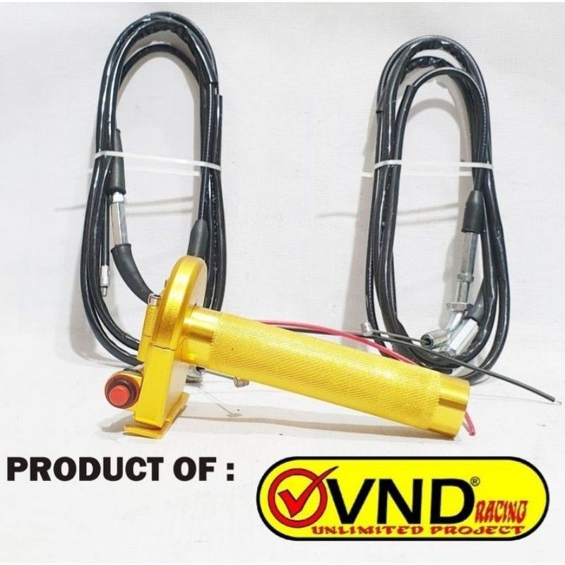 GAS SPONTAN VND PREMIUM 2 KABEL ORIGINAL / GAS SPONTAN NMAX AEROX R15 CBR NINJA