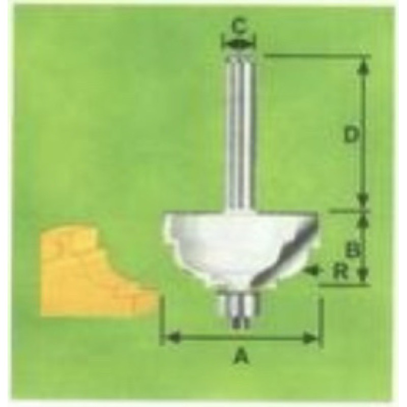 Mata Profil / Router Classical Bit 313-021 KNK