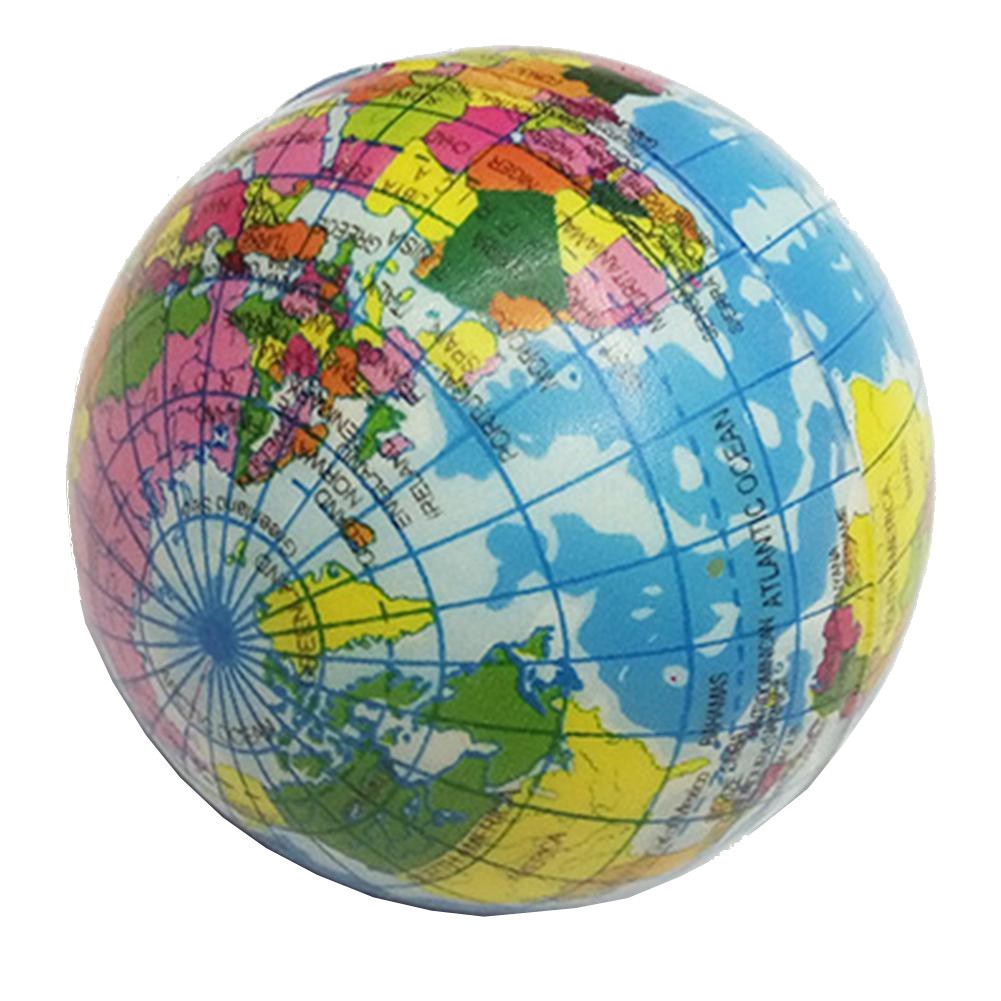 Squeeze Globe Mainan Remas Bola Dunia Antistress