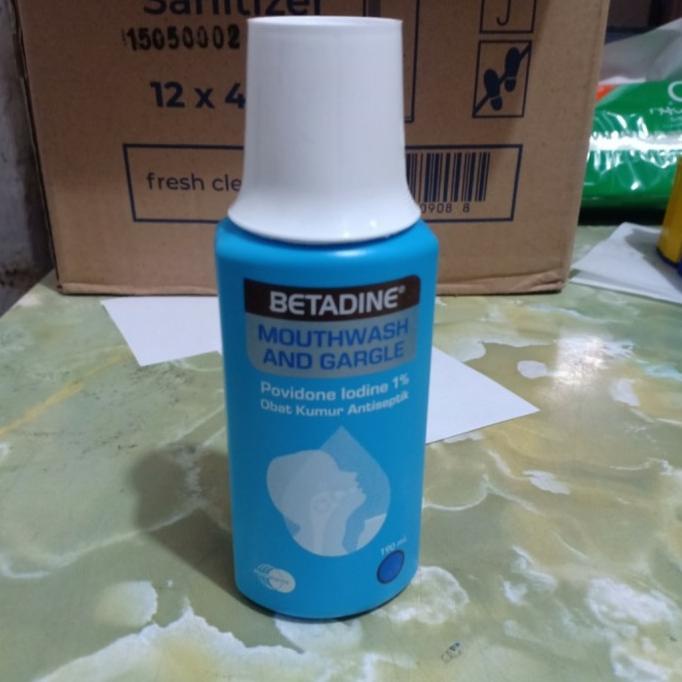 +%+%+%] Obat Kumur Betadine 190ML