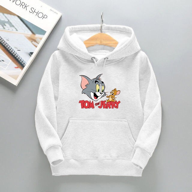 Hoodie anak Unisex Tom and Jerry Hoodie anak lucu terbaru