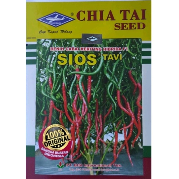 SIOS TAVI, CABE KERITING TAHAN GEMINI VIRUS