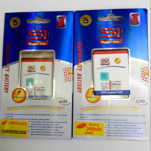 Baterai Samsung Double Power Super One S3850 S3350 C5530