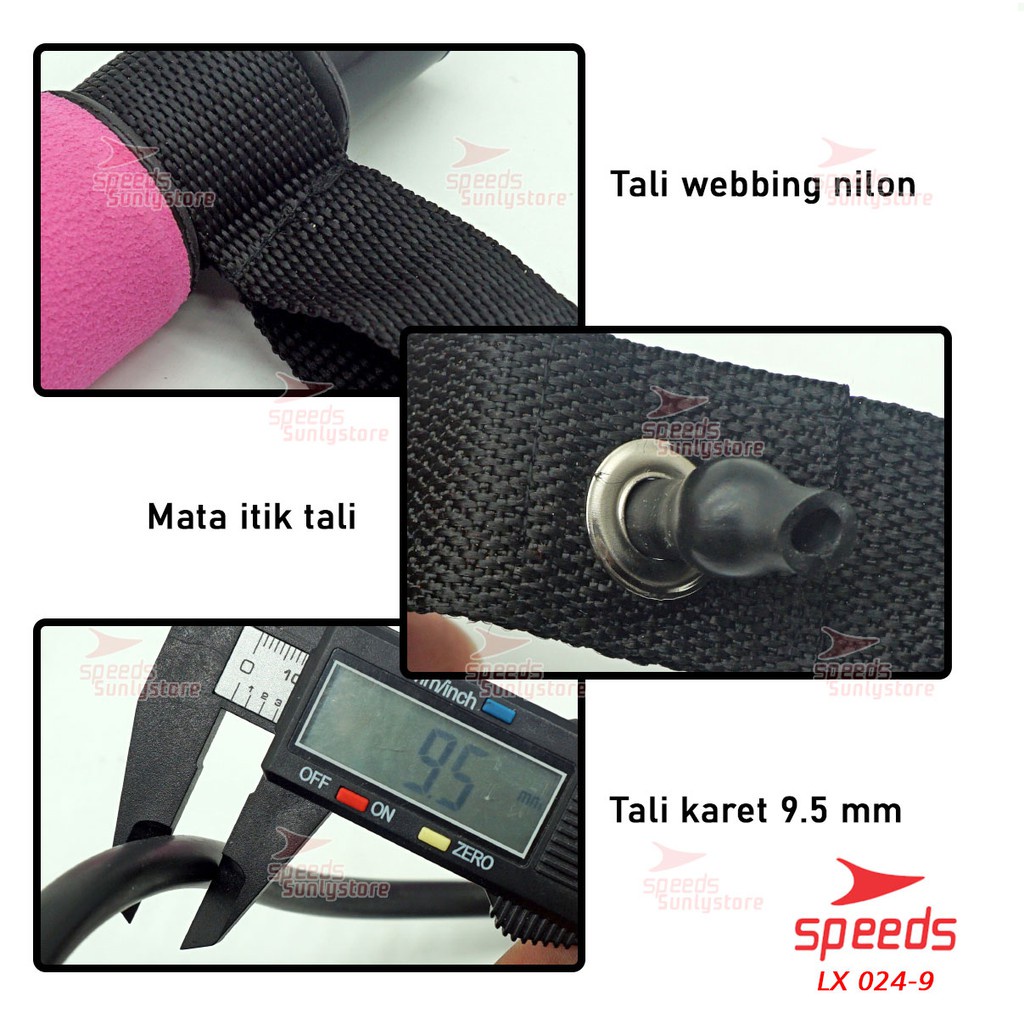 [BISA COD] Portable Pilates Studio Tali Yoga Resistance Band Untuk Olahraga Senam Elastis