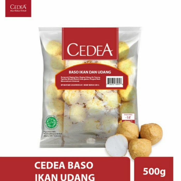 

Cedea Baso Udang 500gr