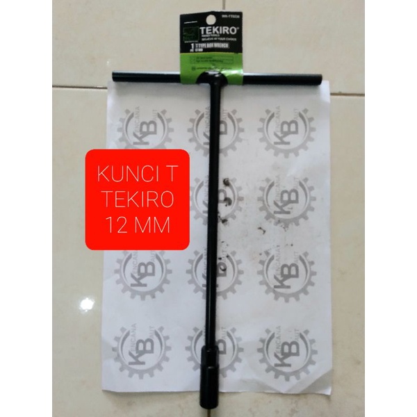 KUNCI T TEKIRO 12 MM / KUNCI T 12 MM