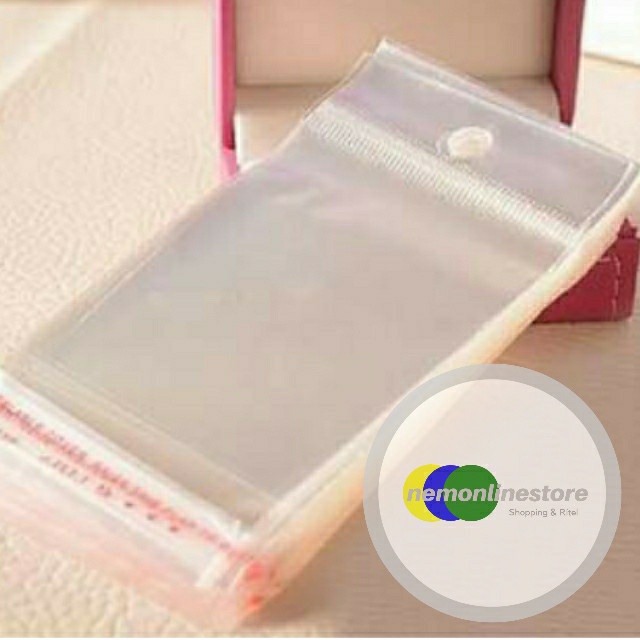 LJ-Plastik Opp Seal Lubang 12x17 cm