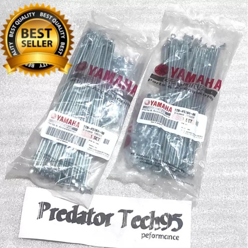 JARI JARI RUJI SPOKE SET RING VELG 18 RXKING RX KING NEW SCORPIO ORIGINAL YAMAHA 100%