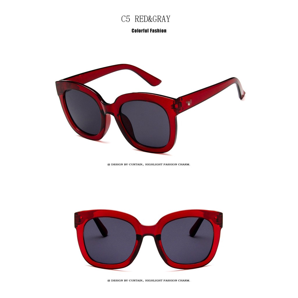 Kacamata Bingkai Besar Gaya retro