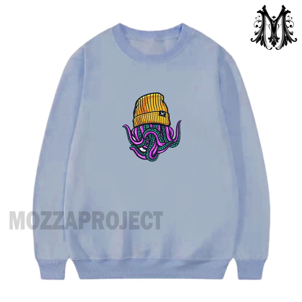 Mozzaproject Sweater Crewneck Sweatshirt Octopus