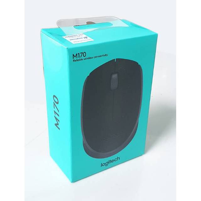 Mouse Logitech M170 M170 Wireless 100% Ori. Garansi Resmi. Original. Baru. Segel.