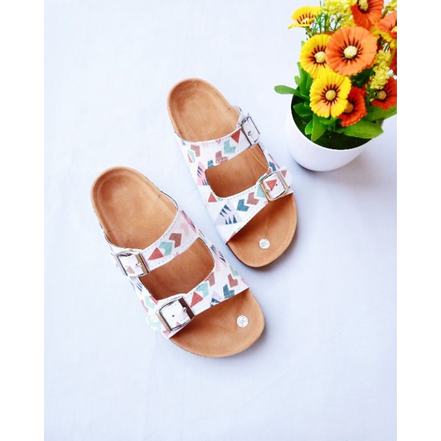 SB//Sandal Birken Wanita Ban2 Motif