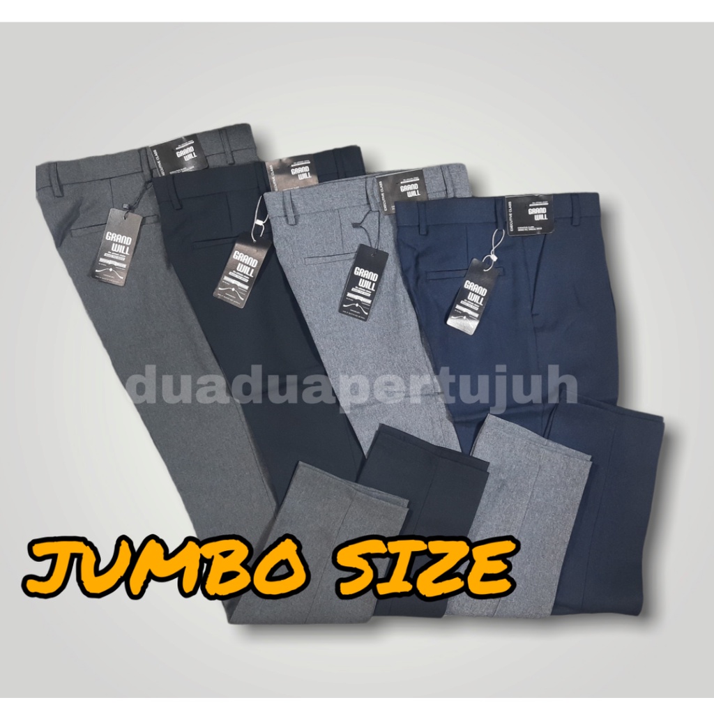 CELANA KANTOR PRIA CELANA JAS JUMBO CELANA BAHAN PRIA JUMBO