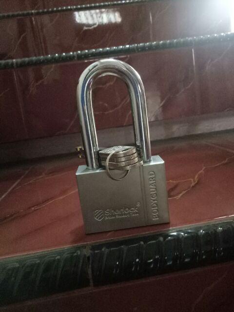 Gembok Original Sherlock British Bodyguard Lock Long 60mm