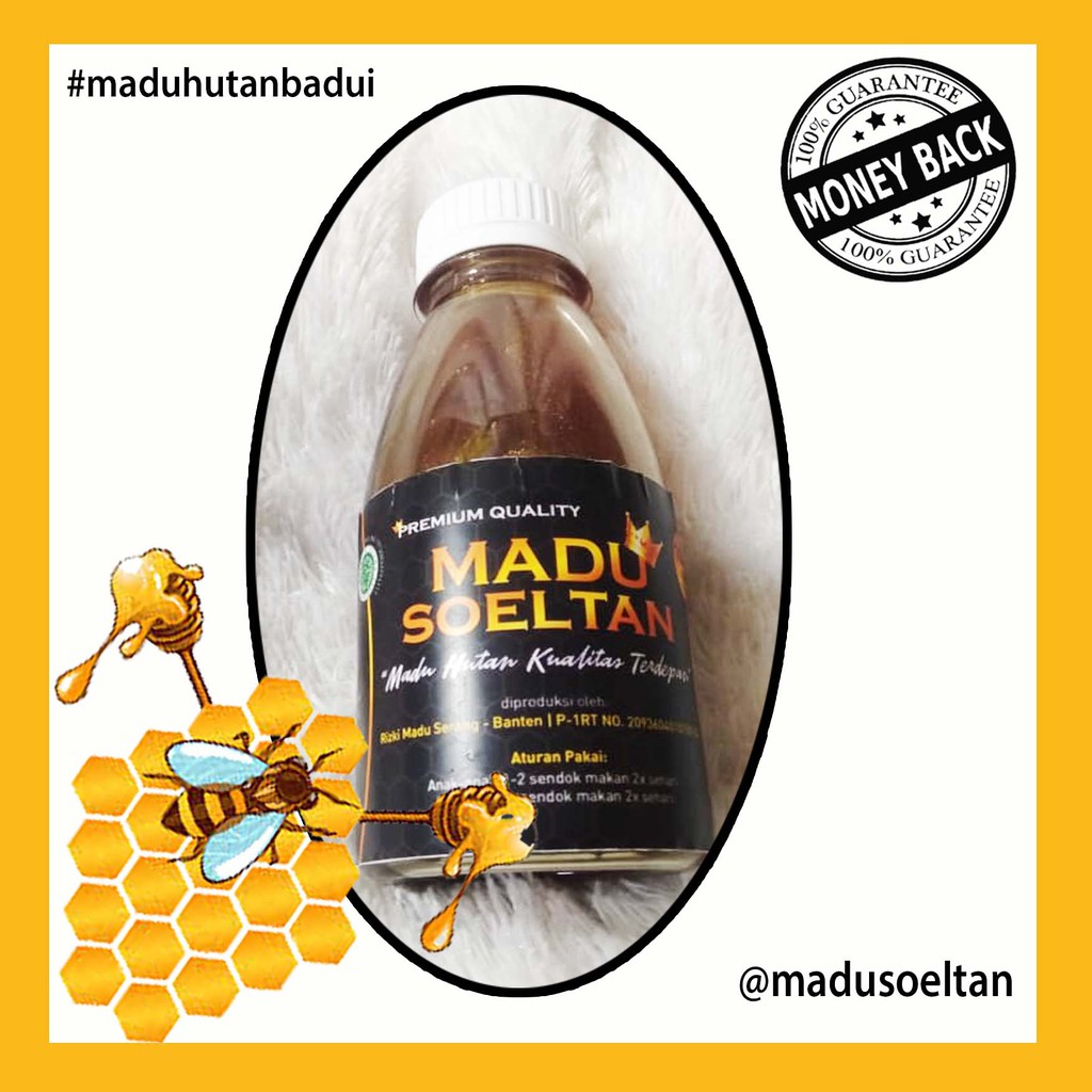 

Termurah....!!! Madu Asli Baduy Murni 100%/ Madu Hutan Asli 200 gram