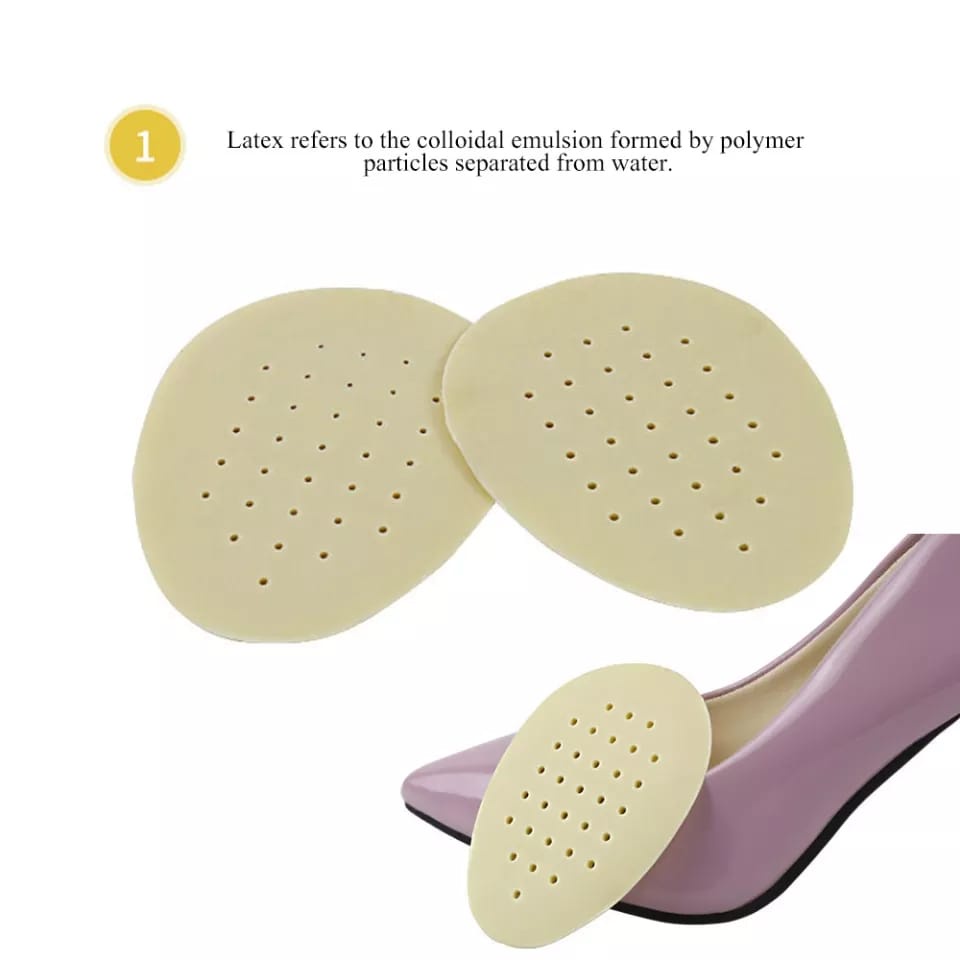 BANTALAN SILICON KAKI DEPAN INSOLE SILICON SEPATU INSOLE SEPATU