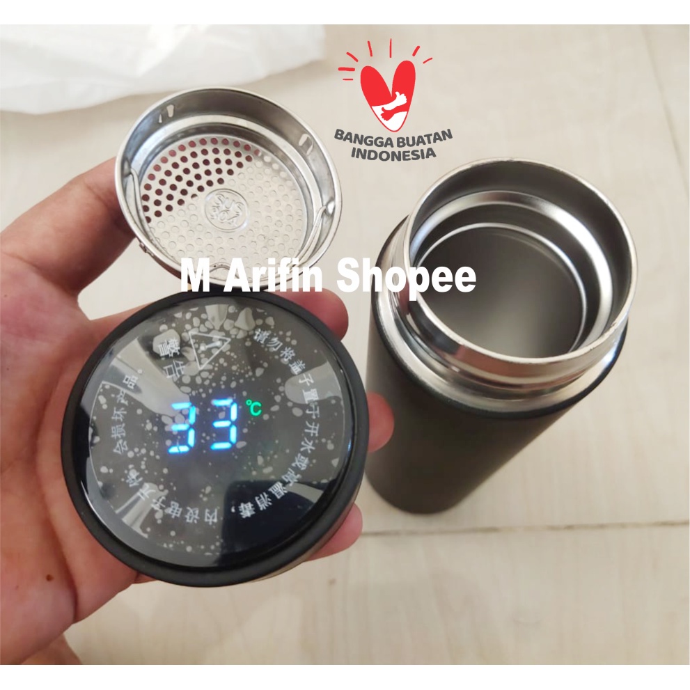 tumbler sakura led tumbler sakura led custom  termos led suhu termos cup dispay temparatur kopi