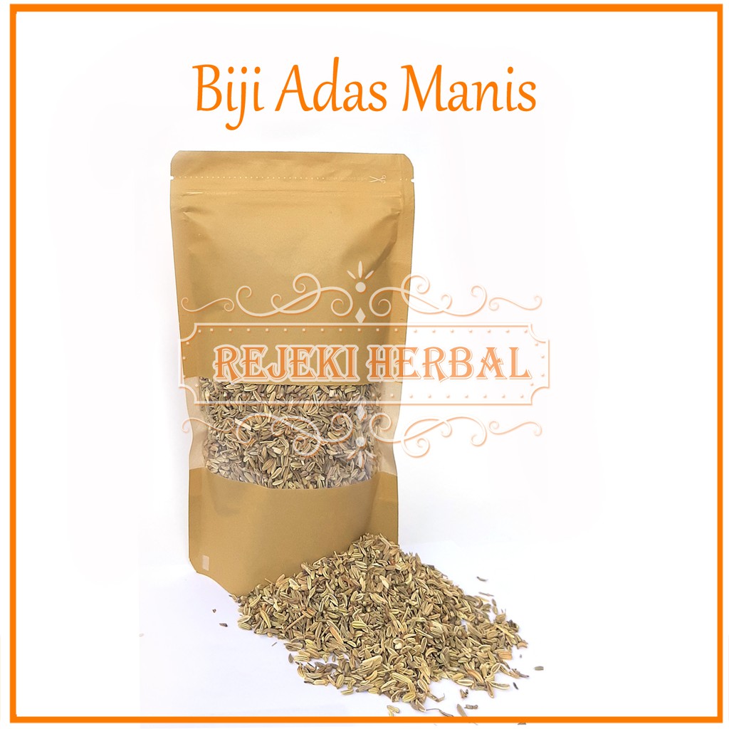 [250 gram] Biji Adas Manis / Fennel Seed / Anise Seed