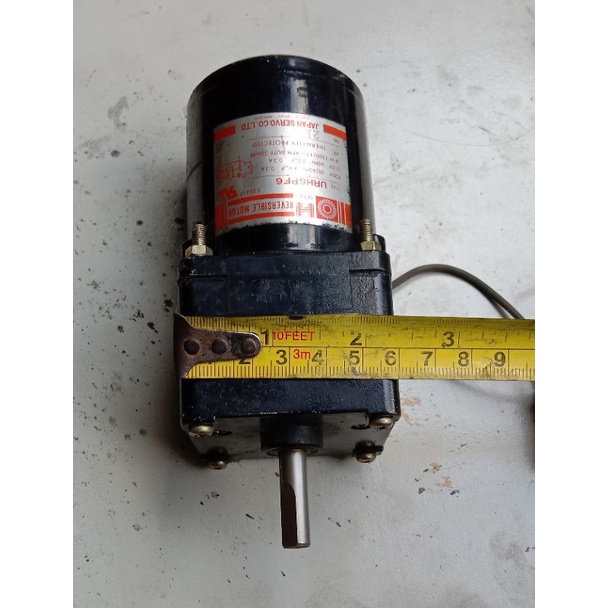 Ac Motor Gearbox Reversible Motor 100~115V Ratio 1: 12,5