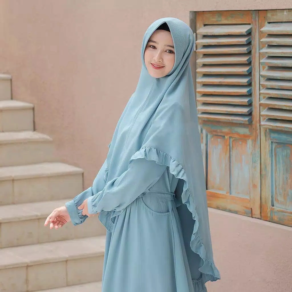 BUY 1 GET 1FREE | BILBINA SYARI SIZE 5L XXXL XXL XL L M S | SET SYARI JUMBO TERLARIS