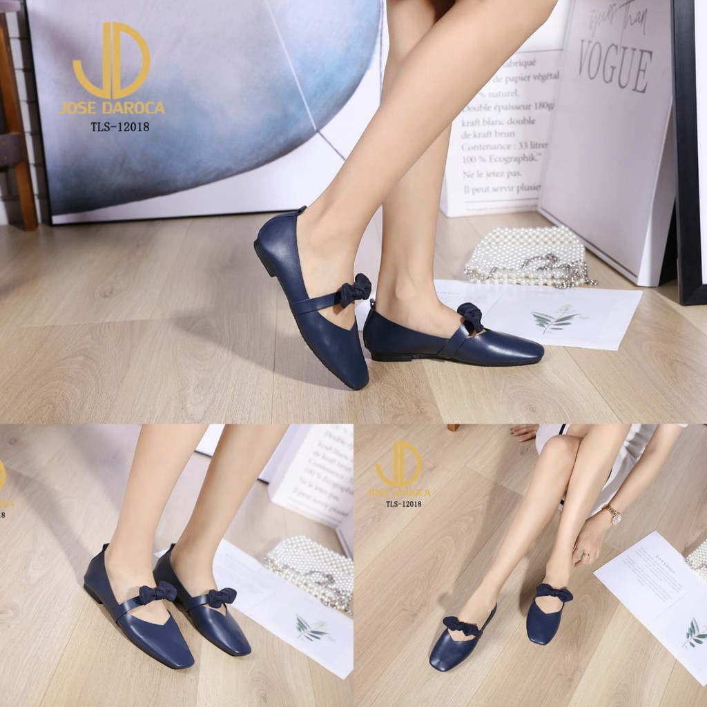 JOSE DAROCA Sepatu Flat Shoes Mary Jane #TLS-12018# Original