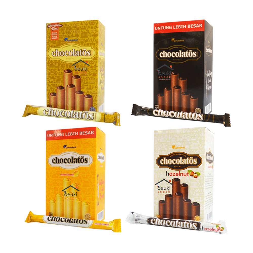 

Chocolatos wafer roll 7gr dan 16 gr