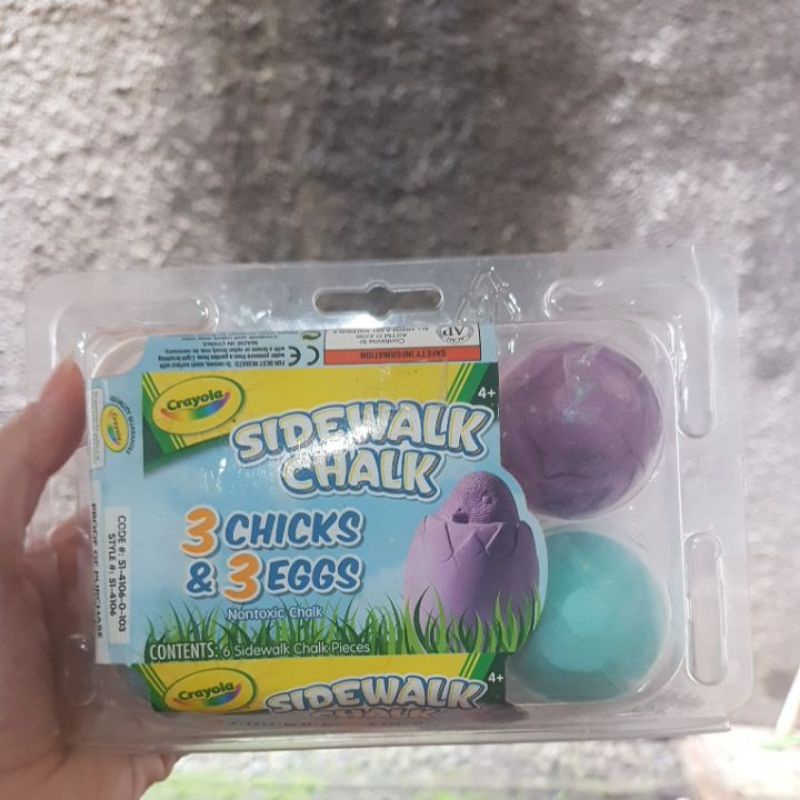 

Crayola chalk sidewalk