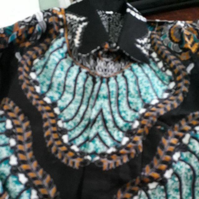 Bisa Ecer !! Couple Batik Keluarga Ayah Ibu Anak Cewek Cowok Big Size Jumbo Xxl Model Gamis Toska