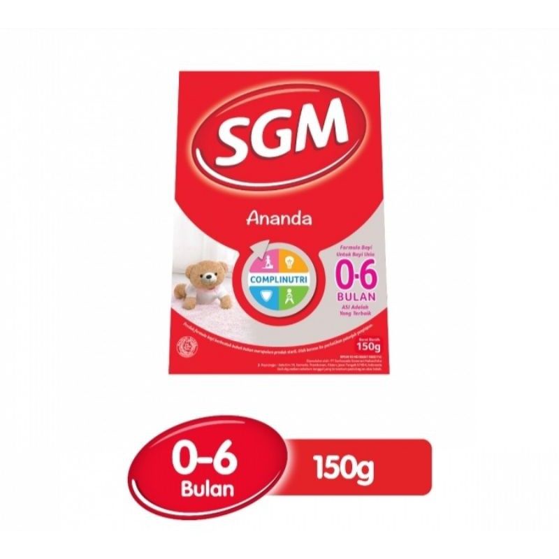 SGM Ananda 0-6 Bulan 150 gram