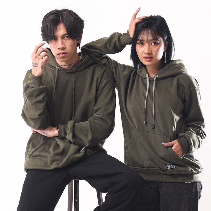 Mcvois Sweater Hoodie Polos Army Pria Wanita Premium