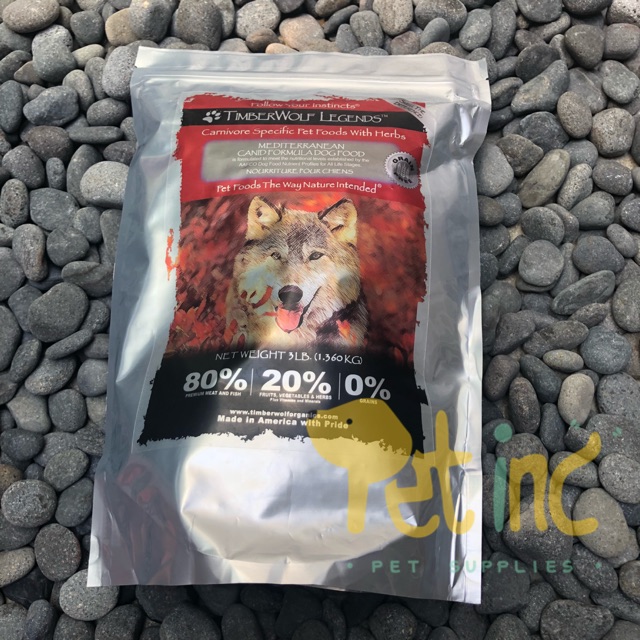 DOG FOOD TIMBERWOLF LEGENDS LAMB HERRING WITH POTATO AND APPLES FORMULA