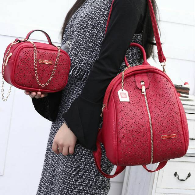 Tas ransel wanita GIVENCHY import murah | shelaashop 🎒