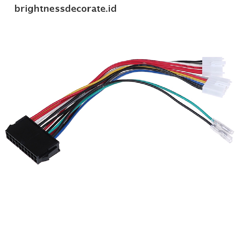 [birth] 20P ATX To 2 Port 6Pin AT PSU Converter Power Cable For Computer 286 386 486 586 [ID]