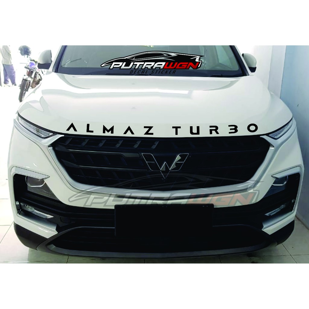 STICKER LOGO ALMAZ TURBO