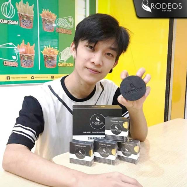 Rodeos Men Charcoal Soap, Promo Spesial
