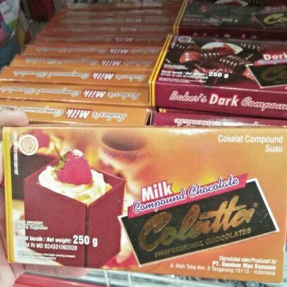 

Colatta milk compound coklat 250 gr cokelat susu serbaguna