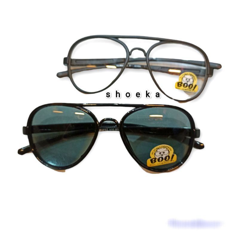 kacamata anak bulat / kacamata anak bulat hitam fashion unisex / kacamata oval anak